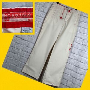 VTG No Excuses Outdoor Cargo Pants Women's 11/12 Rain Pants Water Resistant